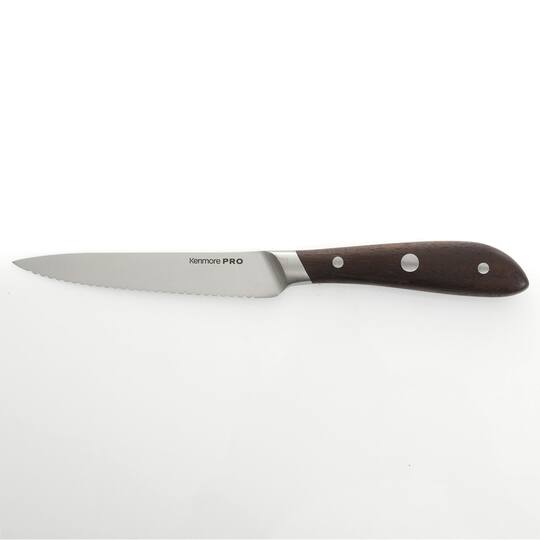 Kenmore® Pro Truman 6-Piece High Carbon Stainless Steel Cutlery Set with Wood Handles